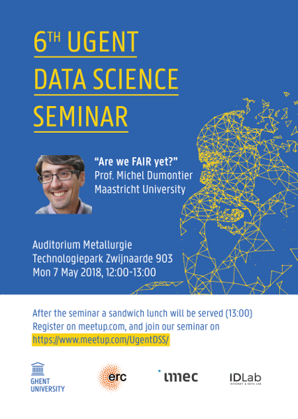 6th UGent Data Science Seminar with Prof. Michel Dumontier